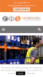 Mobile Screenshot of fleethealthandsafety.co.uk